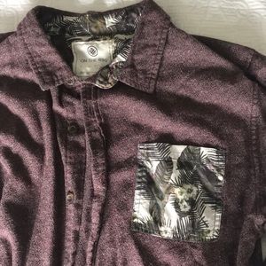 Hawaiian Pocket Long Sleeve Shirt